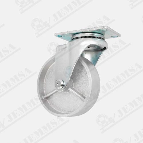 Rodaja Metálica Semi Acero Con Placa