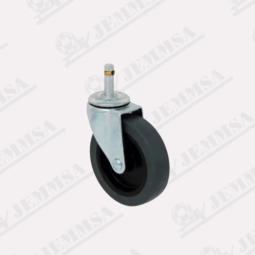 Rodaja Termoplástica Gris Con Tornillo, Espiga U Ojillo - Image 2