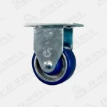 Rueda Poly Azul Centro Aluminio Con Placa - Image 3