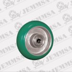 Rodaja Polyflexon Con Centro de Aluminio Con Placa - Image 3