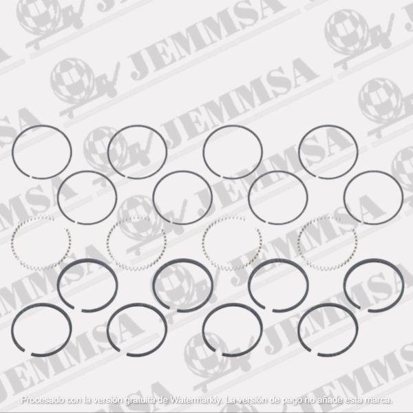 Juego De Anillos De Pistón 4 CIL. Estándar