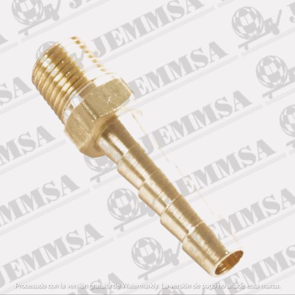 Propane Fitting 1/8 MPT a Manguera 1/4